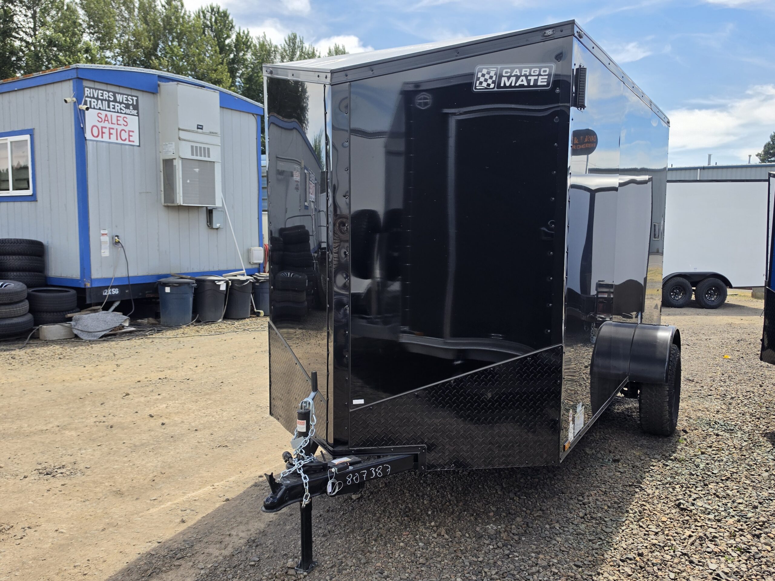 2027 Cargo Mate Enclosed Cargo Trailer 6x12 Ramp Door 1-Piece Roof Polycore Brakes - Image 4
