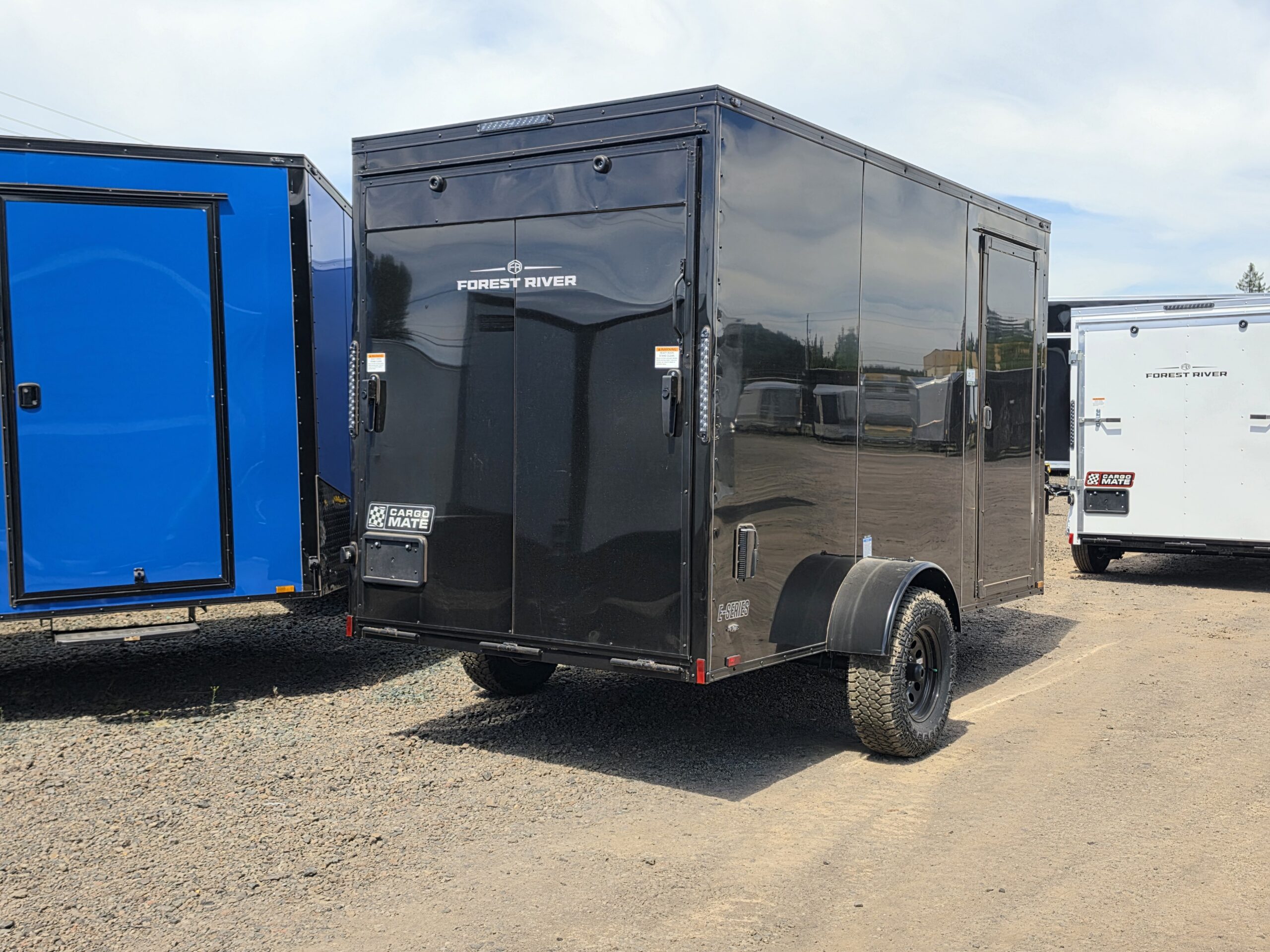2027 Cargo Mate Enclosed Cargo Trailer 6x12 Ramp Door 1-Piece Roof Polycore Brakes - Image 3