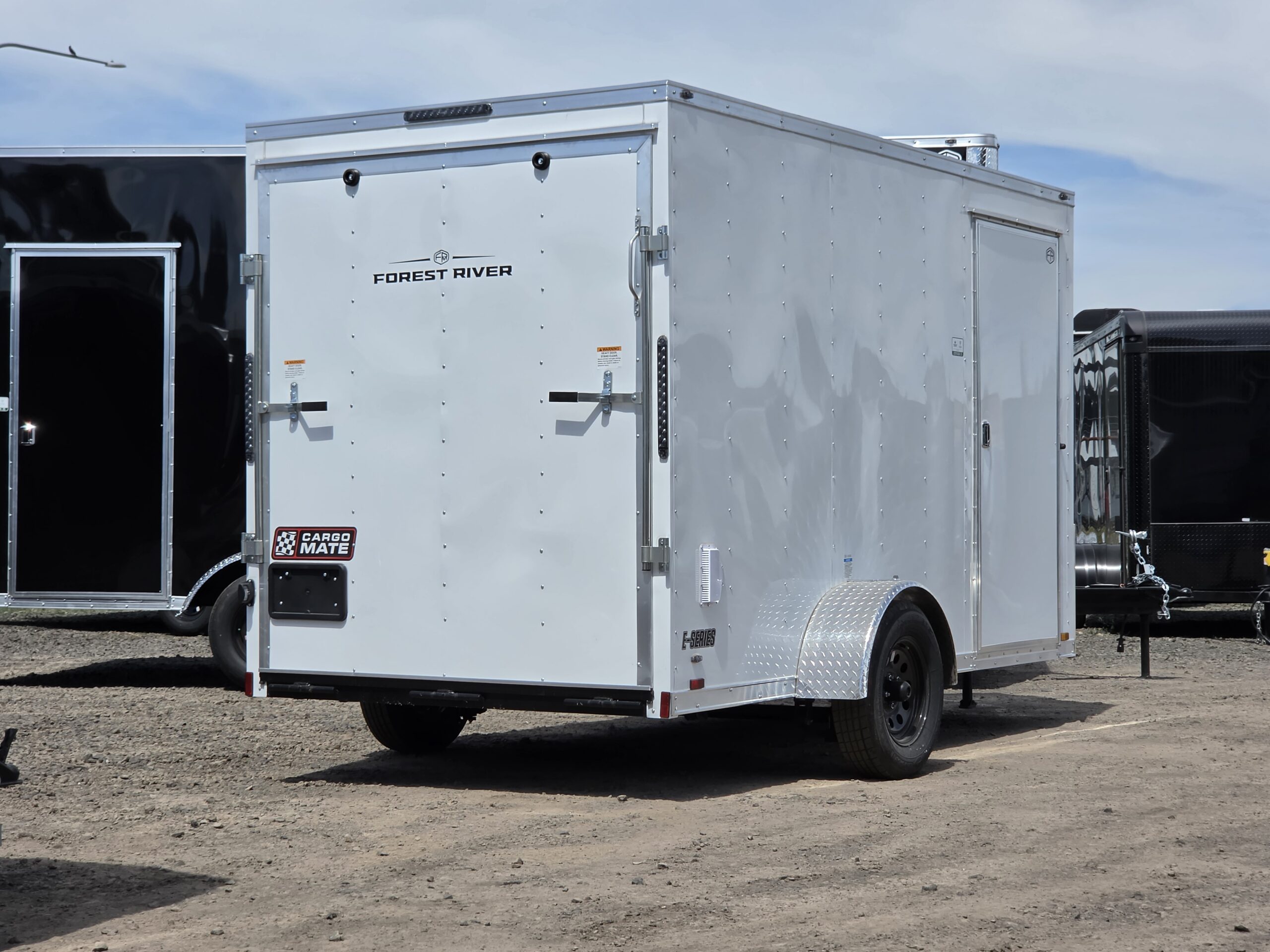 2027 Cargo Mate Enclosed Cargo Trailer 6x12 Ramp Door 1-Piece Roof - Image 5