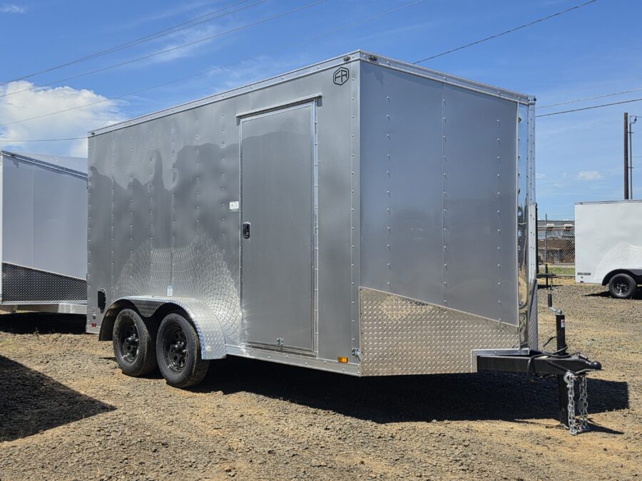 2027 Cargo Mate Enclosed Cargo Trailer 7x14 Extra Height Ramp Door