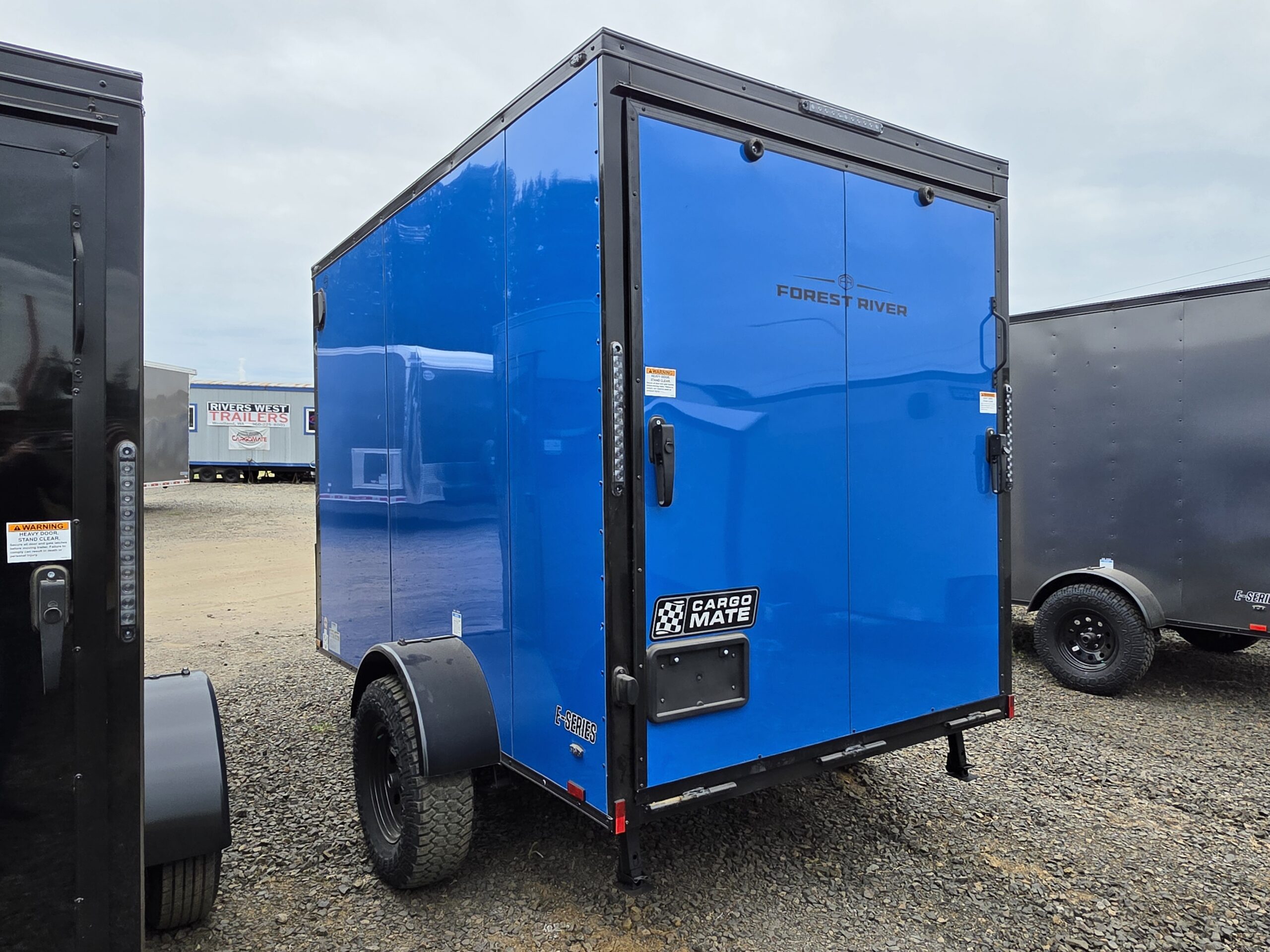 2027 Cargo Mate Enclosed Cargo Trailer 6x10 Ramp Door 1-Piece Roof Polycore - Image 4