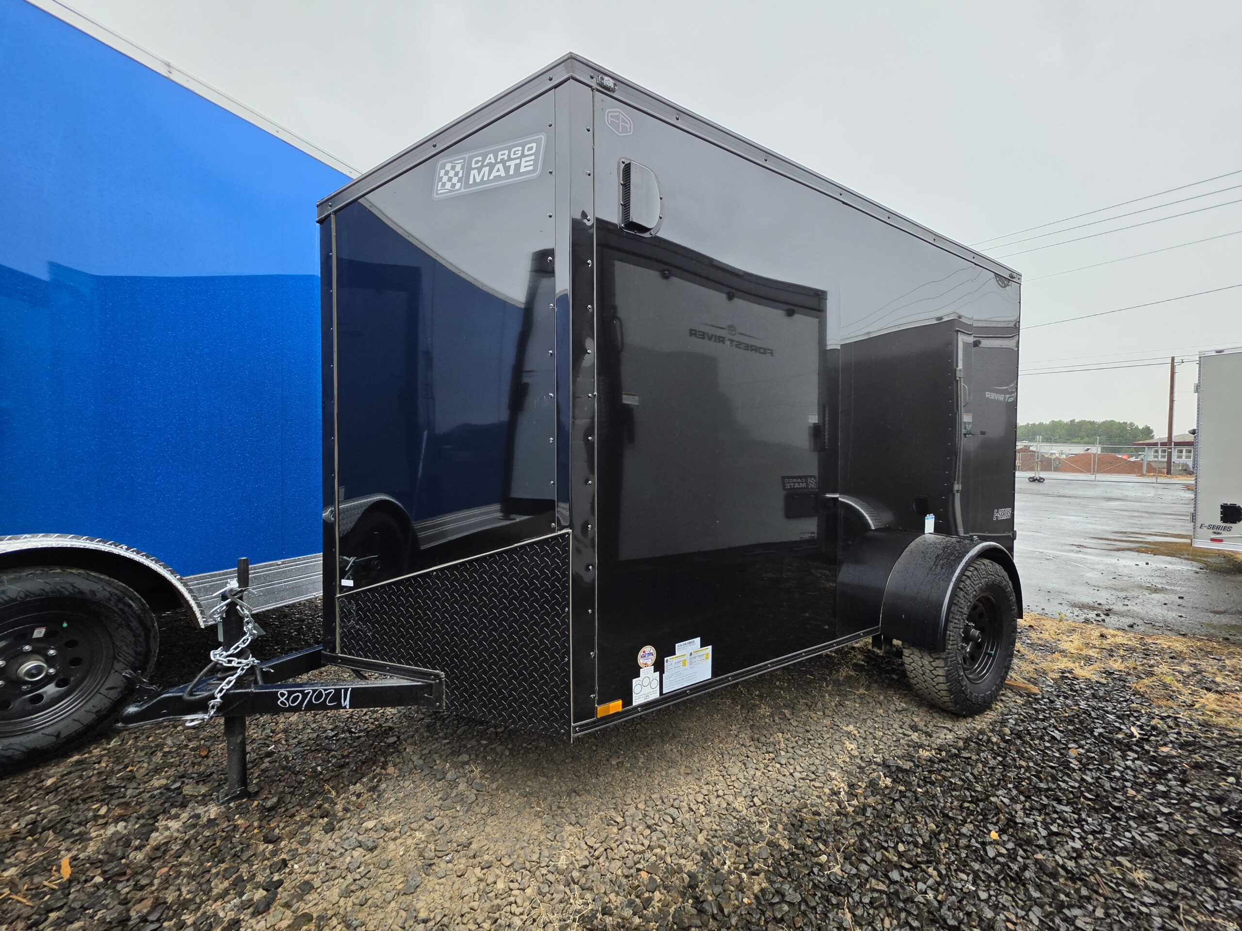 2027 Cargo Mate 5x10 Enclosed Cargo Tailer 12" Extra Height Polycore