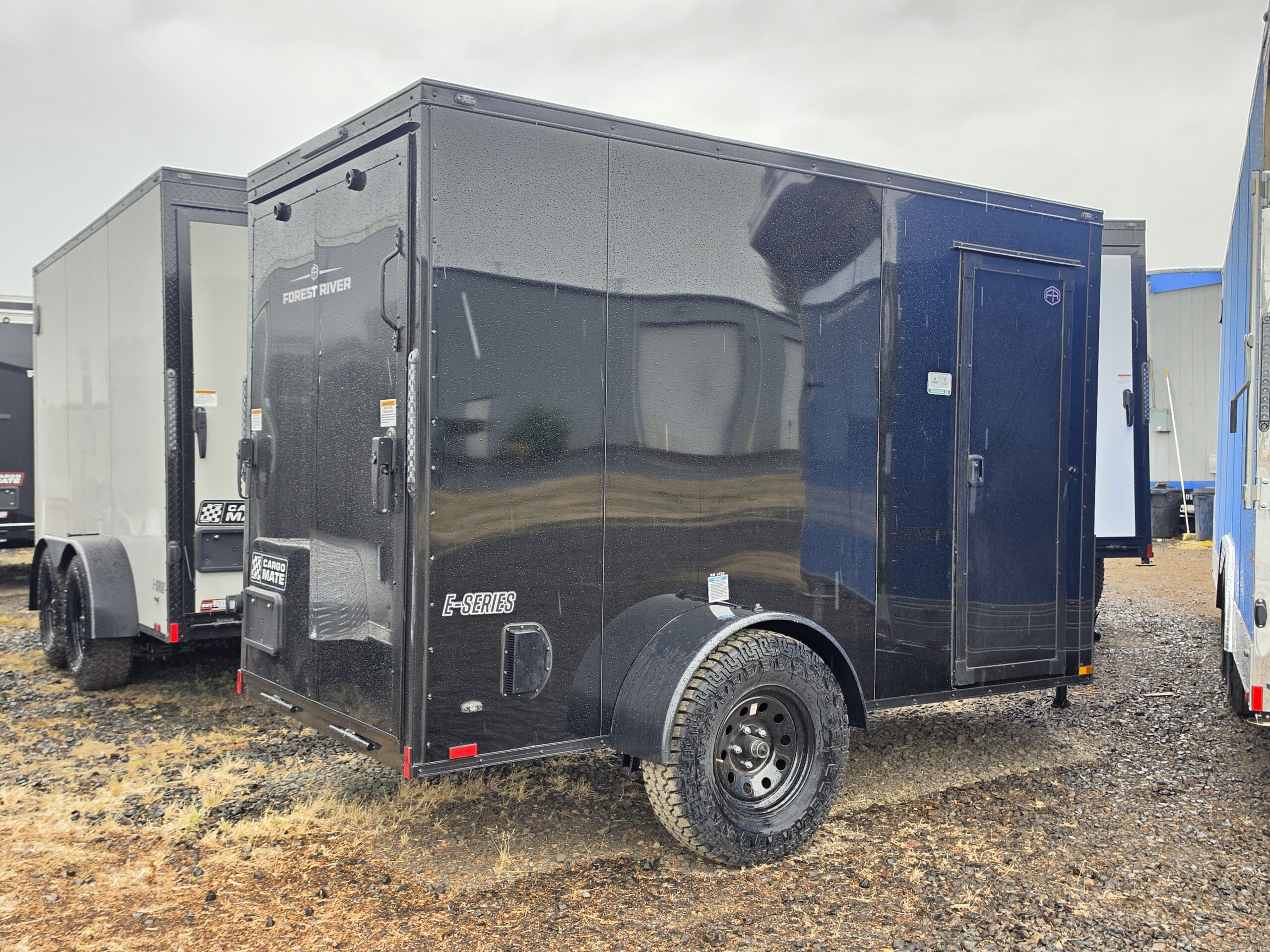 2027 Cargo Mate 5x10 Enclosed Cargo Tailer 12" Extra Height Polycore - Image 4