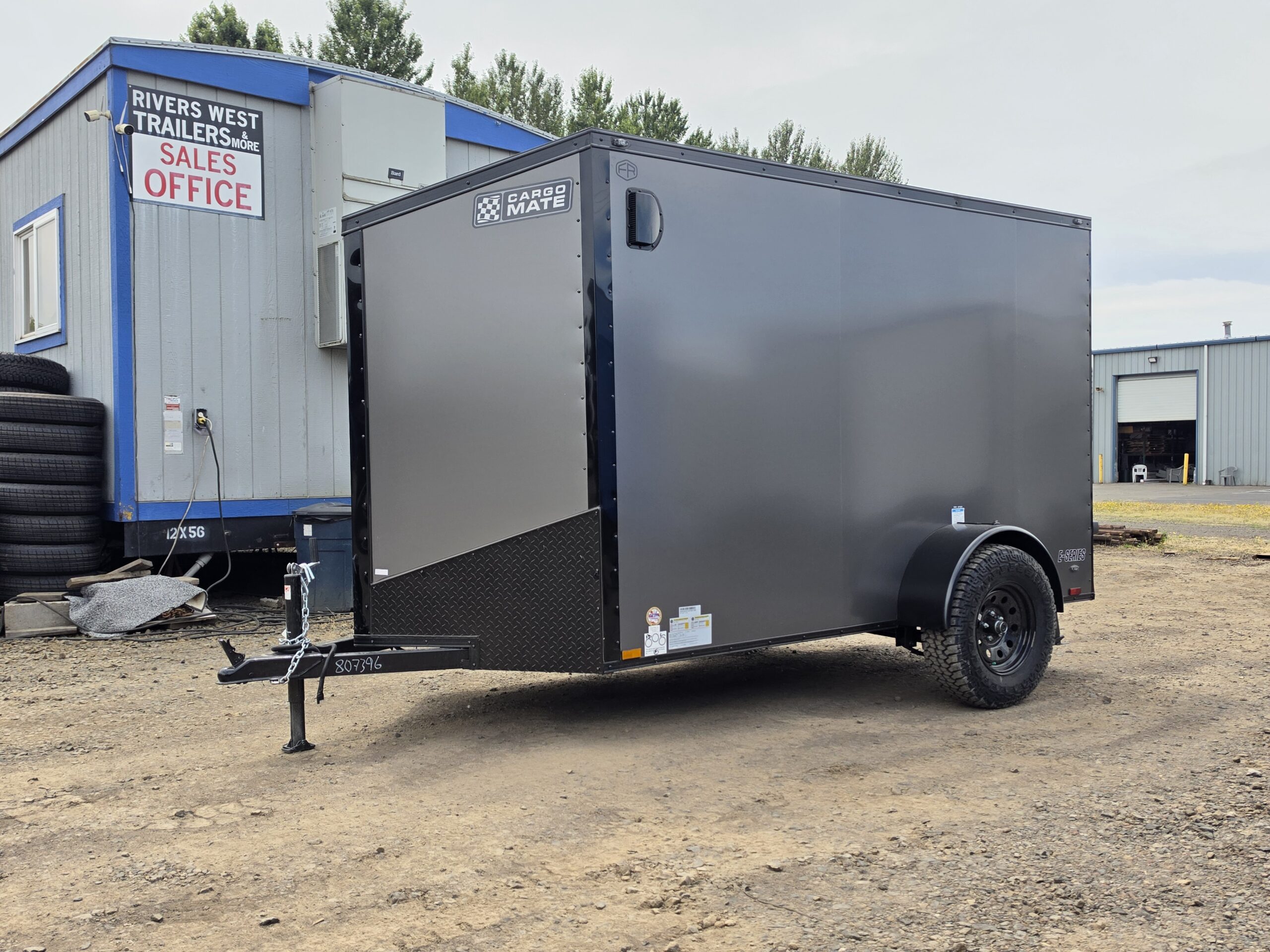 2027 Cargo Mate 5x10 Enclosed Cargo Tailer 12" Extra Height Polycore - Image 4