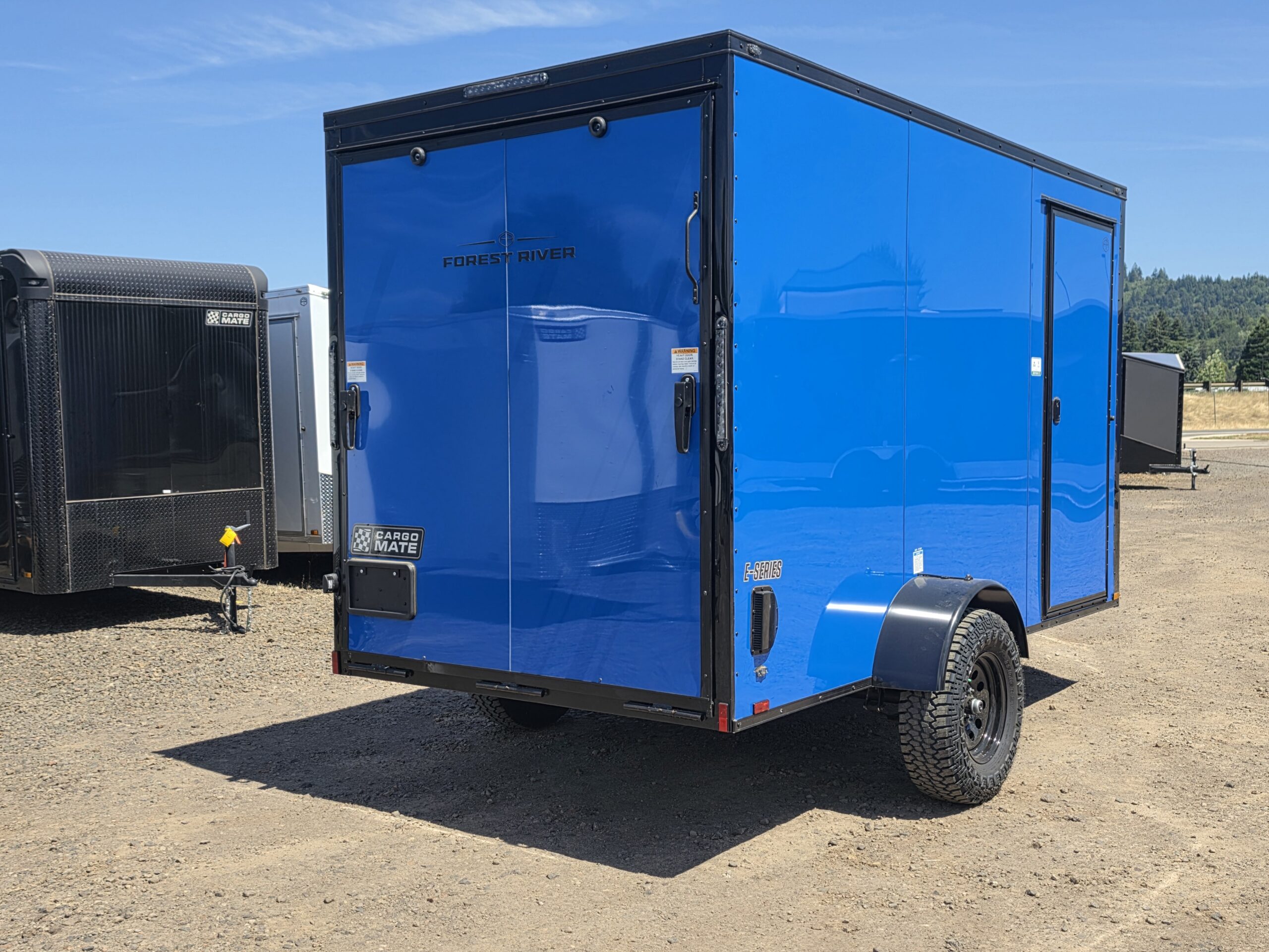 2027 Cargo Mate Enclosed Cargo Trailer 6x12 Ramp Door 1-Piece Roof Polycore - Image 6