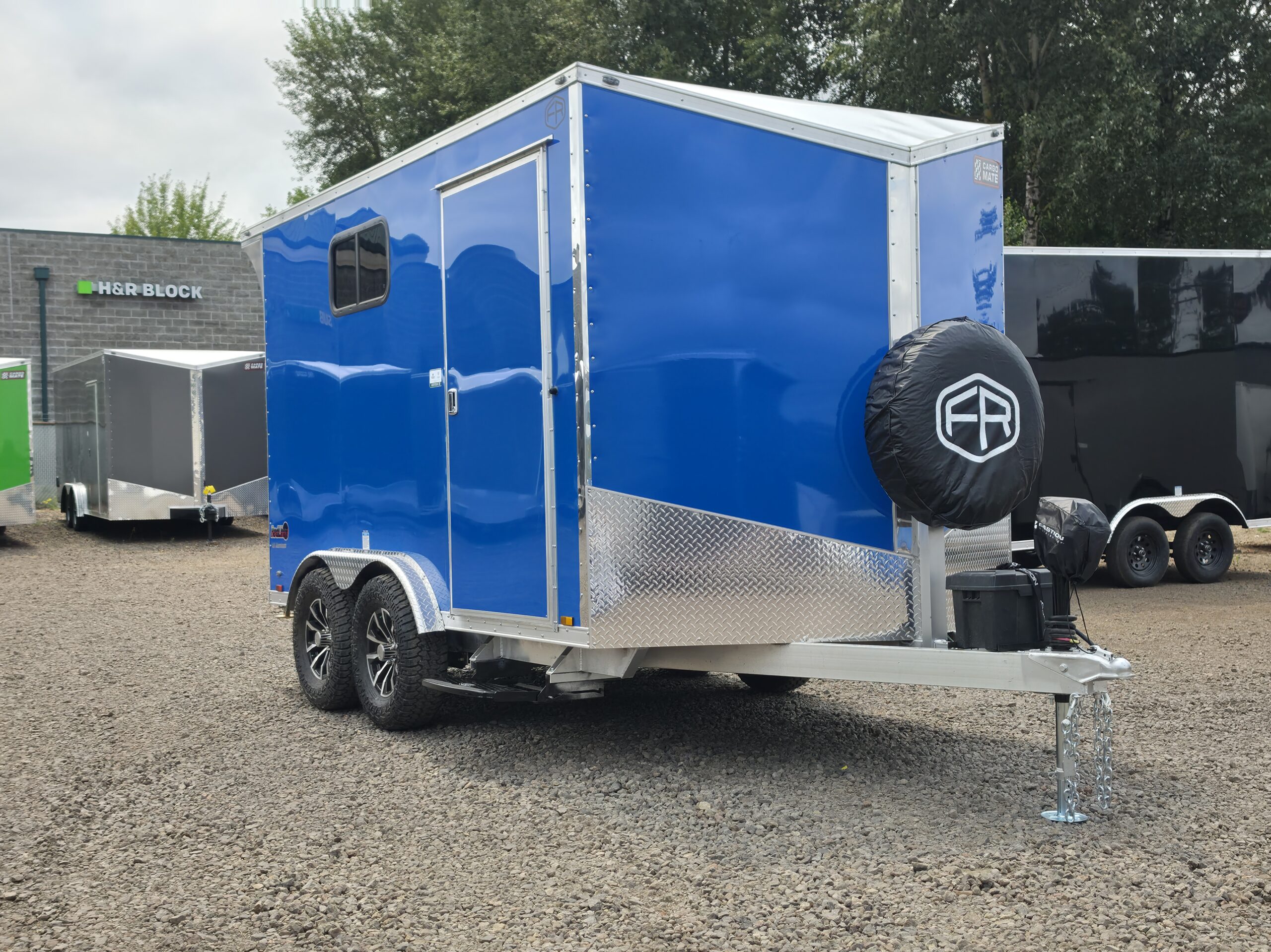 2027 Cargo Mate Aluminum Redline 7x12 Enclosed Cargo Trailer Insulated Narrow Track Torsion Axle Custom Flooring PolyCore .080 - Image 9