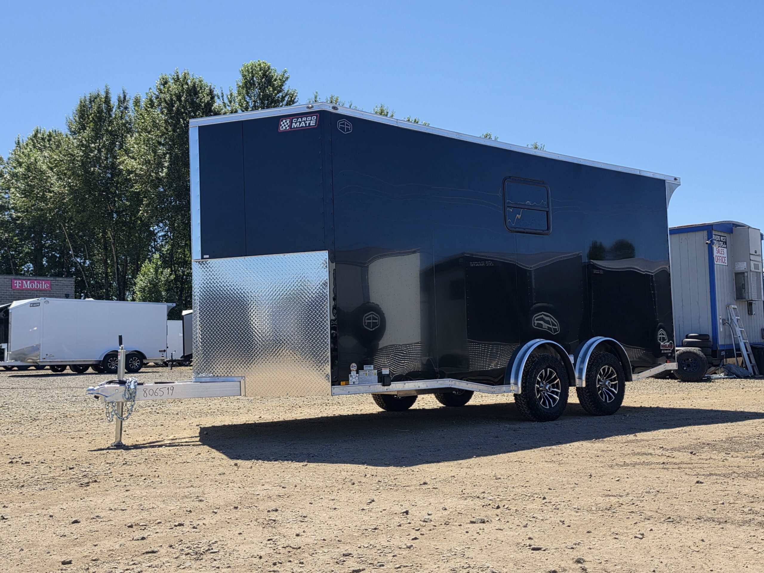 2027 Cargo Mate Custom Aluminum Redline 8x18 9800GVW UTV & Vehicle Hauler AC/Heat 110v - Image 6