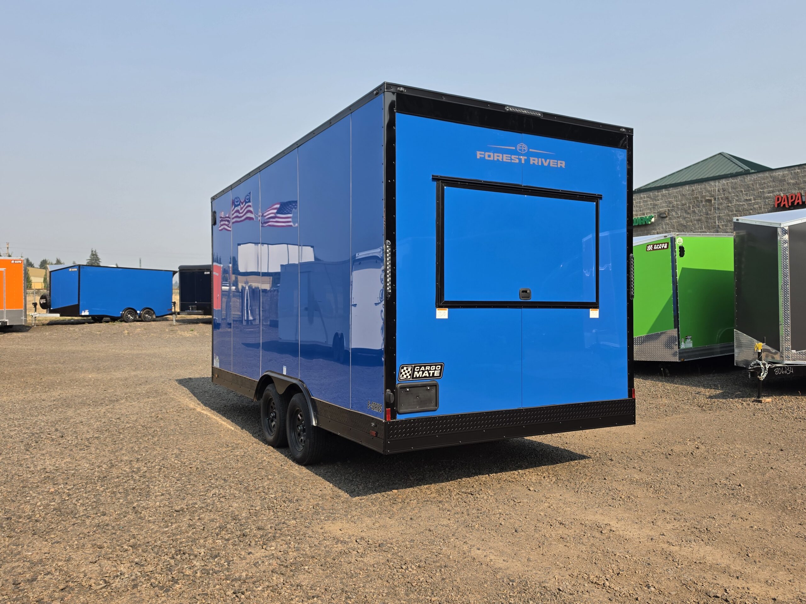 2027 Enclosed Cargo Trailer 8.5x18 Food Cart Concession Starter - Image 4