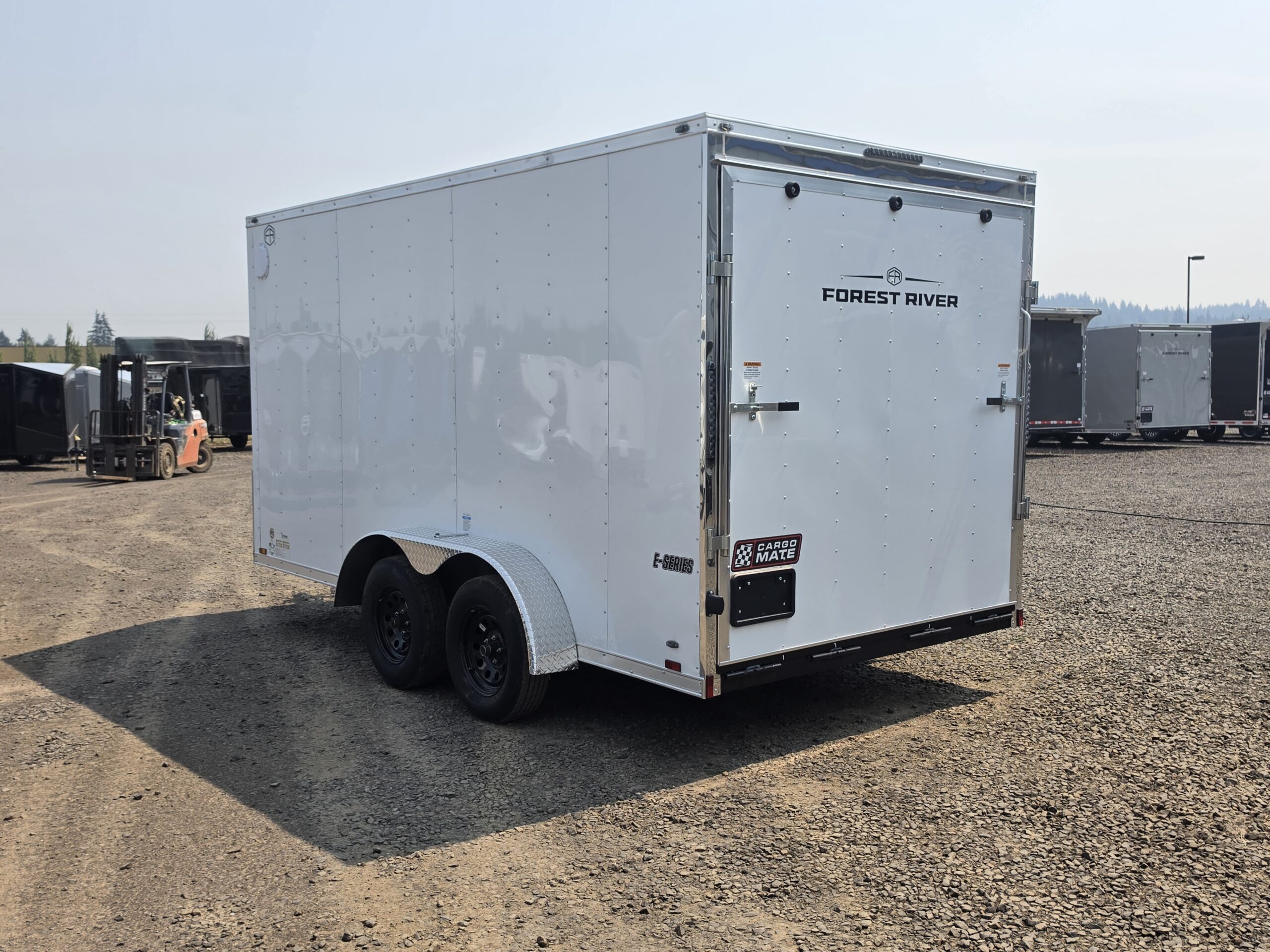 2027 Cargo Mate Enclosed Cargo Trailer 7x14 Extra Height Ramp Door - Image 4