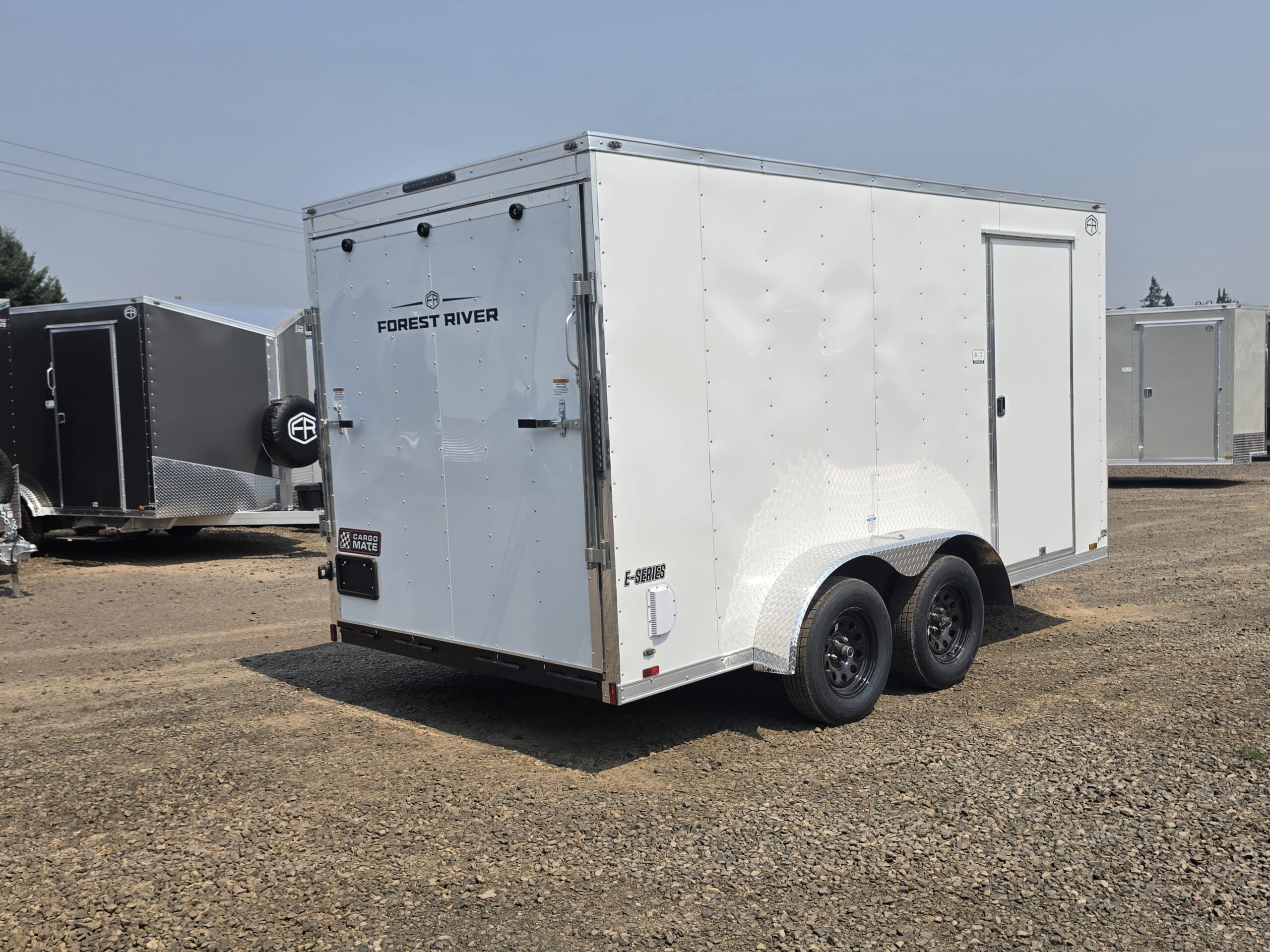 2027 Cargo Mate Enclosed Cargo Trailer 7x14 Extra Height Ramp Door - Image 5