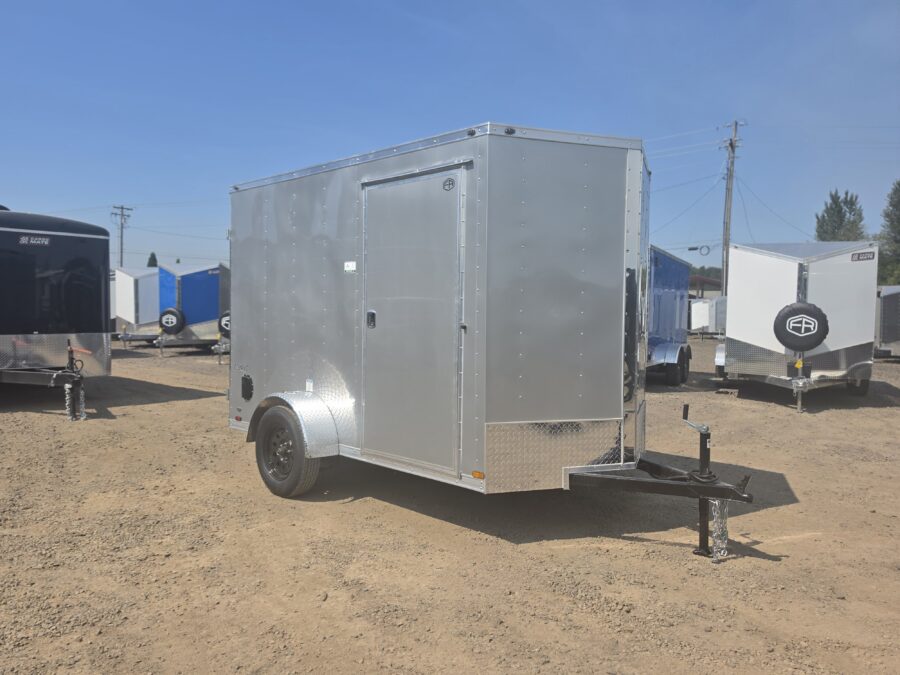 2027 Cargo Mate 6x10 Enclosed Cargo Tailer Extra Height RV Door
