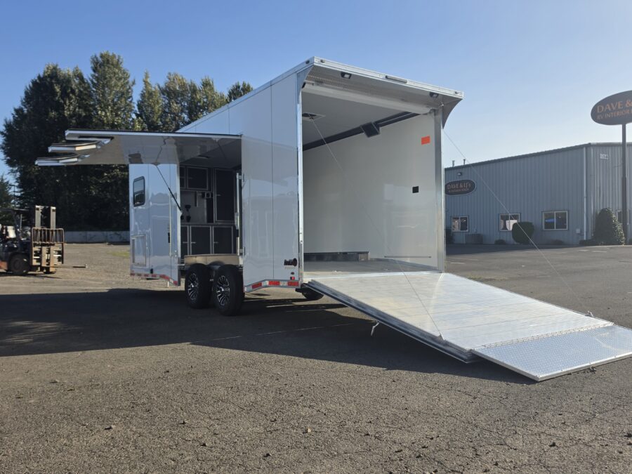 2027 Cargo Mate Aluminum Redline Enclosed Cargo Trailer 8.5x22 12000GVW Car/SUV/UTV Hauler PolyCORE Extruded Aluminum Floor *Loaded In-Stock*