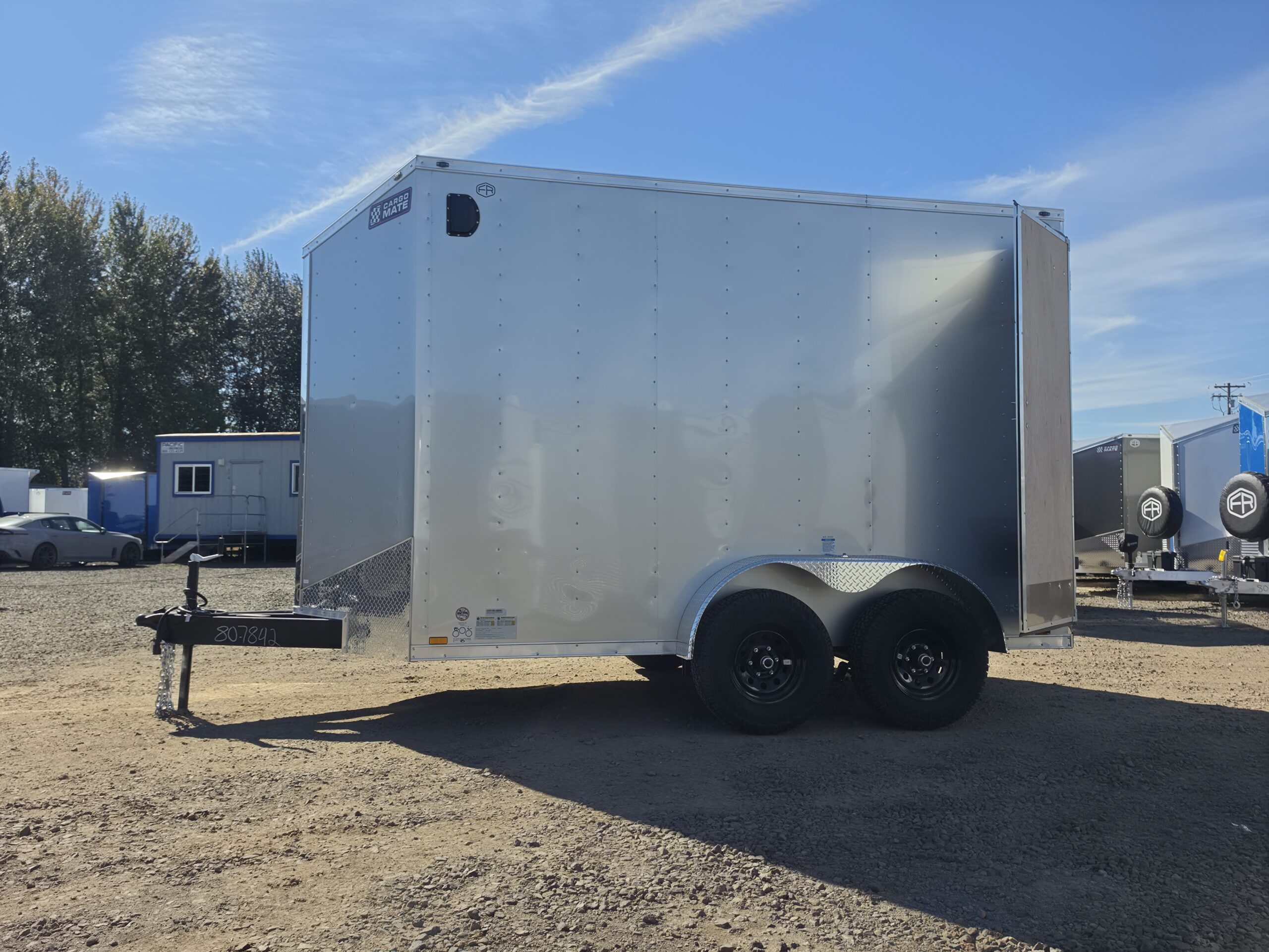 2027 Cargo Mate Enclosed Cargo Trailer 6x12 9800GVW Heavy-Duty 7800lbs Payload 1-Piece Roof - Image 2