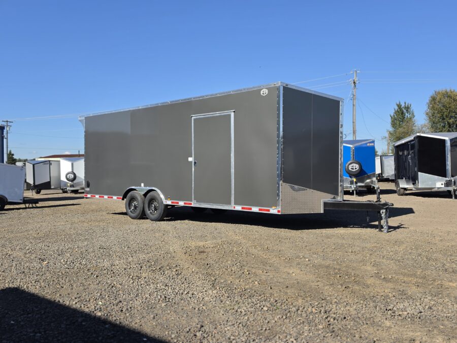 2027 Custom Cargo Mate 8.5x24 Enclosed Cargo Trailer 12000GVW Extra Height Car Hauler PolyCore